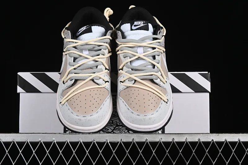 All Categories Nk SB Dunk Series Nk SB Dunk Low Low-top sneakers Nk Dunk Low "Joker" Speed ​​Space Destroyer White Gray SB strap low-top casual sneakers DD1391-100